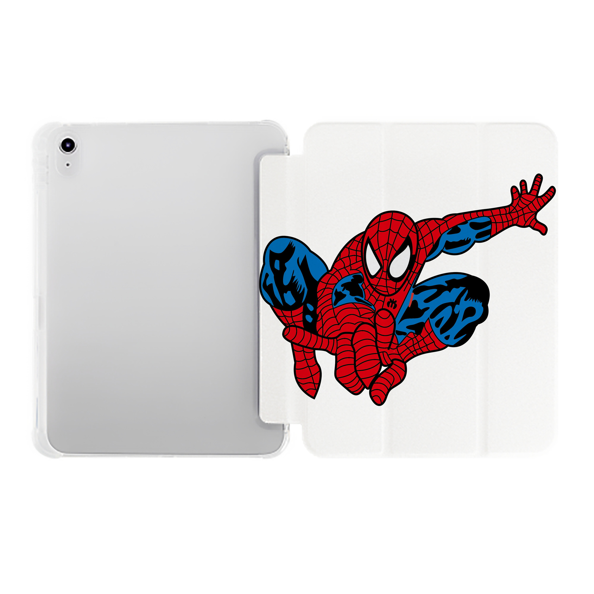 （画像用） アベンジャーズ The Avengers IPad ケース ペン収納付き 三つ折りスタンド PUレザー×シリコン 対応機種9.5/10.5/10.9インチ